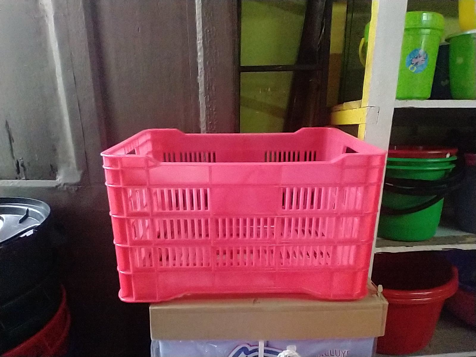 Caja plástica agrícola