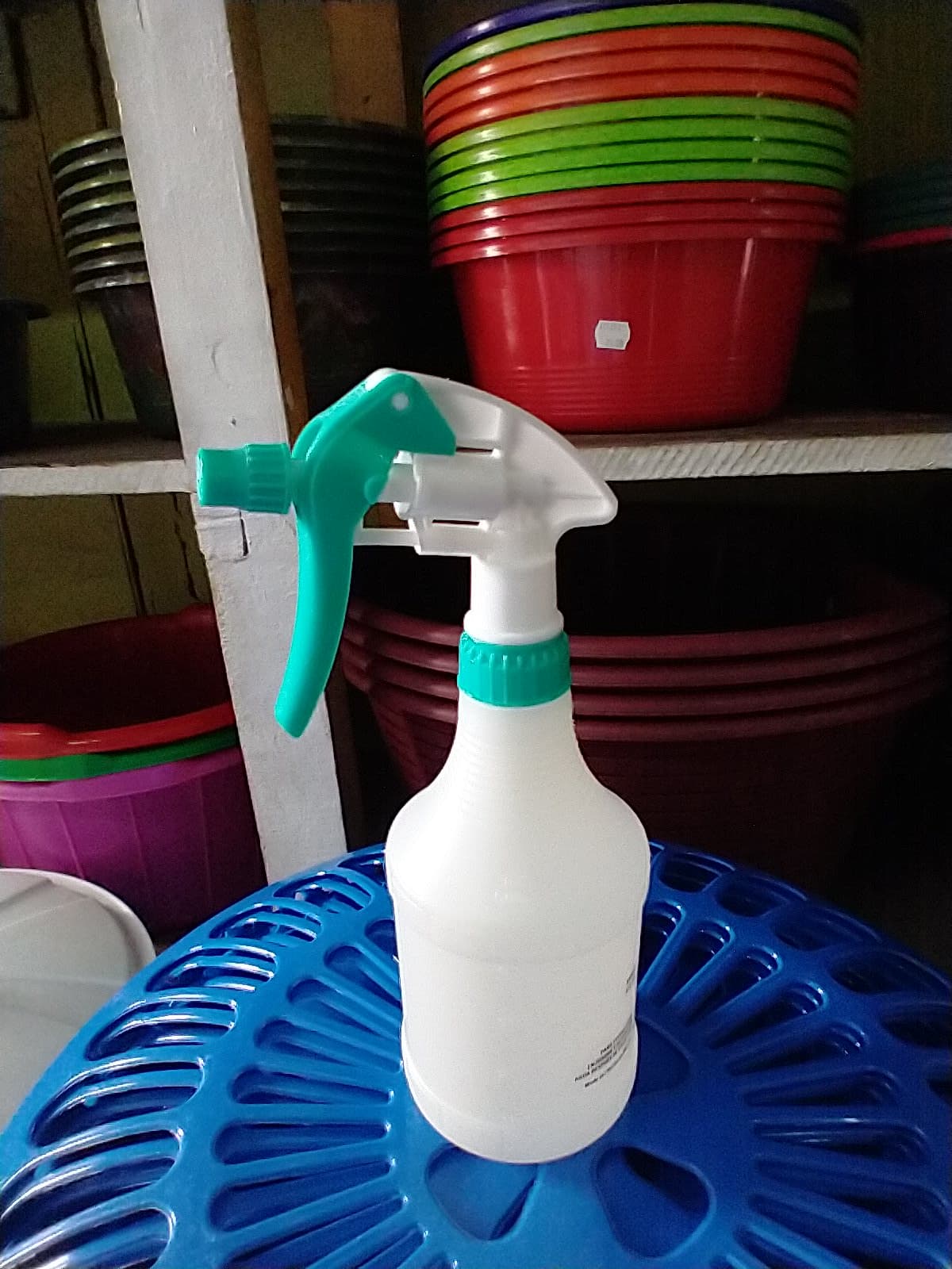 Atomizador manual de plástico 1/2 litro