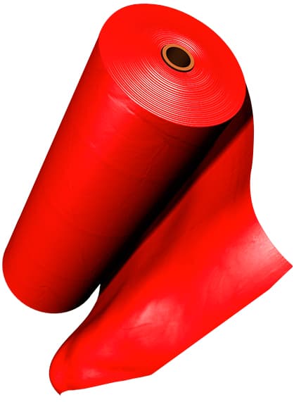 Nylon x Yarda  plástico rojo